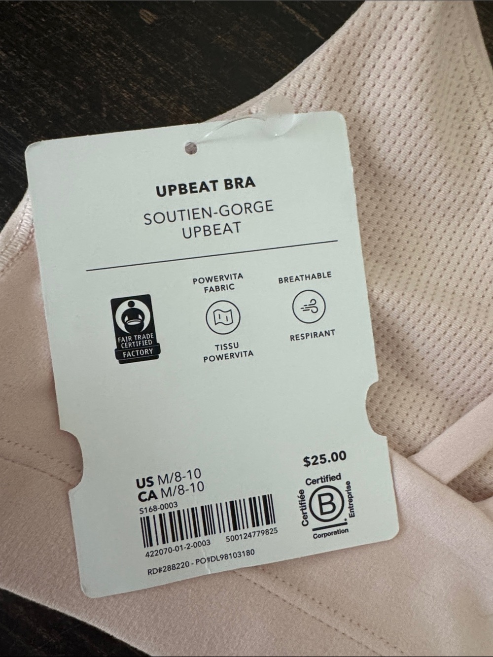 Athleta Girl Upbeat bra - Picture 3 of 3